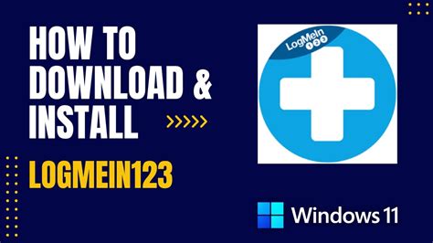 To use this application you must be receiving support from a technician who is using LogMeIn Rescue and will. . Logmein123 download